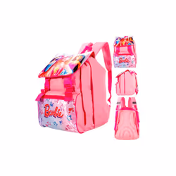Pink Barbie 40cm Square Backpack - Fun & Stylish for Girls