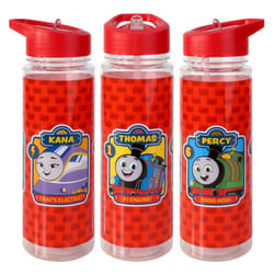 Thomas & Friends Plastic Sports Water Bottle With Straw Drinkware