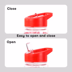 Spider-Man Plastic Bottle With Straw Drinkware