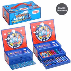 Thomas & Friends Colouring Art Case Painting Activity Chest Kids Set