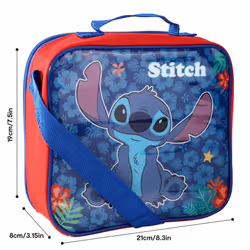 Stitch Insulated 3 Piece Lunch Bag, Sandwich Box & Bottle Set