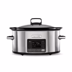 Crock-Pot CSC066X, 5.6 L, Silver, Buttons, 7 person(s), Digital, 12 h