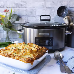 Crock-Pot CSC066X slow cooker 5.6 L 240 W Silver