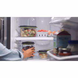 FoodSaver FFC022X food storage container Oval Box 1.2 L Black, Transparent 1 pc(s)