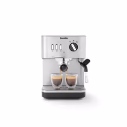 Breville VCF149, Espresso machine, 1.5 L, Ground coffee, 1050 W, Silver