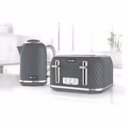 Breville VTR013 toaster 9 4 slice(s) 1650 W Chrome, Grey