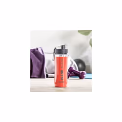Blend Active Bottle (600ml) | Clear Smoothie Bottle | Leak Proof | Grey Lid [VBL247]