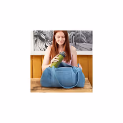 Blend Active Bottle (600ml) | Clear Smoothie Bottle | Leak Proof | Grey Lid [VBL247]
