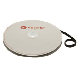 VELCRO Brand ONE-WRAP Self Grip Strap 10mm x 25m Roll (Black)