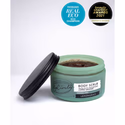 UpCircle Coffee & Lemongrass, Body scrub, Women, Dry skin, Universal skin, Exfoliation, Smoothing, Softening, Jar, United Kin ...