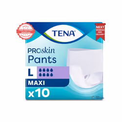 TENA Pants Proskin Maxi - Large - Pack of 10 - Incontinence Pants