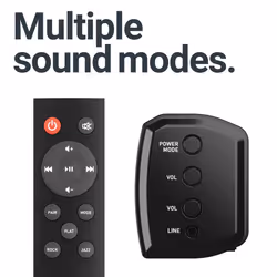 Majority Bowfell Bluetooth Soundbar - Black