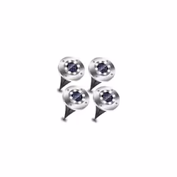 Solar Garden Light IP65 (Pack of 4) - Daylight 6500K