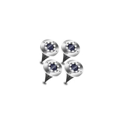 Solar Garden Light IP65 (Pack of 4) - Daylight 6500K