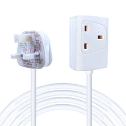 1 Gang Unswitched Extension Lead 10m (KF-ESB-1/10M)