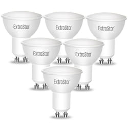 ExtraStar GU10 7W LED Light bulb Daylight, 6500K - Pack of 6