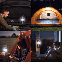 ExtraStar Mini LED Camping Lantern, powered by 3xAAA Batteries