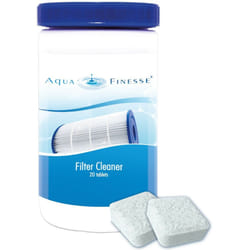 2 x Aquafinesse Filter Cleaner Hot tub Spas Cartridges 40 Tablets Fast Acting