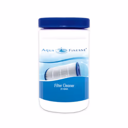 2 x Aquafinesse Filter Cleaner Hot tub Spas Cartridges 40 Tablets Fast Acting
