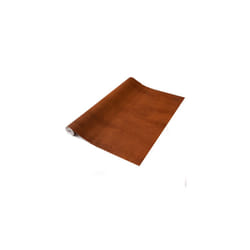 LEATHER EFFECT BROWN sticky back plastic vinyl wrap film (90cm wide) - 10m
