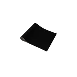 dc fix FELT VELOUR BLACK sticky back plastic vinyl wrap film - 90cm, 5m