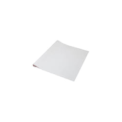 GLOSSY WHITE sticky back plastic vinyl wrap film - 67.5cm, 1m