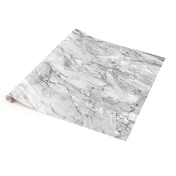 MARBLE ROMEO GREY sticky back plastic vinyl wrap film - 90cm, 1m