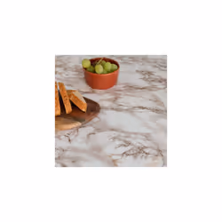 MARBLE CORTES BROWN sticky back plastic vinyl wrap film (67.5cm x 2m)