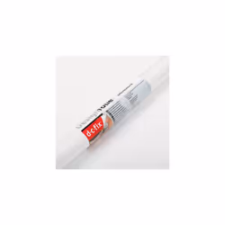 GLOSSY WHITE sticky back plastic vinyl wrap film (2m long) - 67.5cm