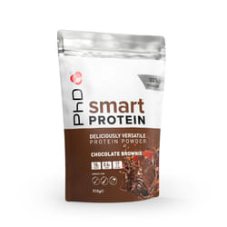 Smart Protein, Versatile Shake, Ideal for Shakes, Baking and Deserts, Chocolate Brownie Flavour, 17 Servings per 510 g Bag