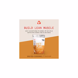 Nutrition Diet Plant, Vegan Protein Powder Plant Based, Salted Caramel, High Plant Protein, 20 Servings Per 500g Bag