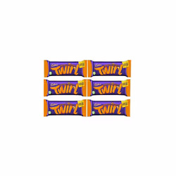 6 x Cadbury Twirl Orange Limited Edition Chocolate Bars
