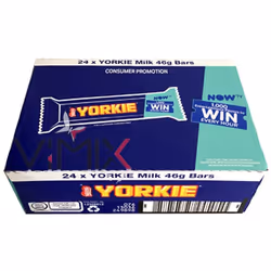 Nestle YORKIE Milk Full Box of 24 x 46 g Bars Original