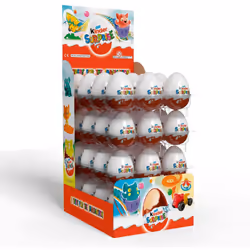 Kinder Surprise Chocolate Eggs, Case of 48 Chocolate Eggs