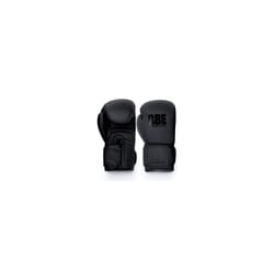 BBE Matte Black Sparring Bag Boxing Gloves Ultimate Protection Sleek Design - 16oz