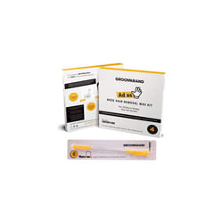 Groomarang Nose Hair Wax | Nose Waxing for Men & Women | Includes Nose Waxing Kit + Hair Threading Shaving Device for Beard Eyebrow Shaping