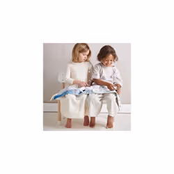 Concertina Rag Book with Animals for Early Learning and Reading Development | Illustrated, Soft Material (Snowy Friends)