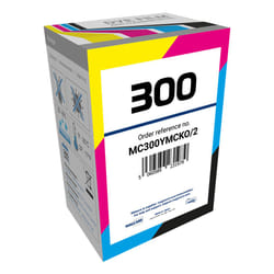 Magicard MC300YMCKO printer ribbon 300 pages Black, Cyan, Magenta, Yellow