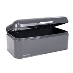 CALITEK Bread Bin Kitchen Counter Vintage Style Coated Carbon Steel