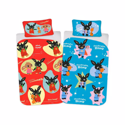 Bing Bunny Woosh Junior Toddler Duvet Cover Set