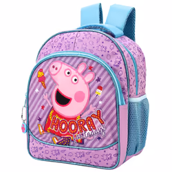 Peppa Pig Kids Backpack Rucksack Bag with front zipped pocket