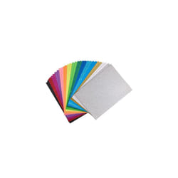 A4 Glitter Card Sheets - 230gsm Non Shed Glitter Cardstock for Card Making - Glitter Card Compatible w/ Die-Cutting Machines - Sparkly Craft Supplies