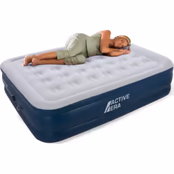 Premium King Size Air Bed with a Built-in Electric Pump and Pillow