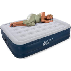 Premium King Size Air Bed with a Built-in Electric Pump and Pillow