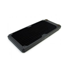 XSPC TX240 Ultra Thin Copper Dual Radiator - Black