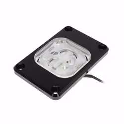 XSPC 5060596650893, Water block, Acrylic, Aluminium, Copper, Black, Transparent, Socket AM4, Socket AM5, 3Pin 5V, 1/4"