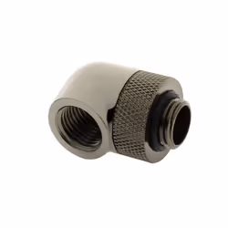 XSPC G1/4"""" 90 Degree Rotary Fitting V2 Black Chrome