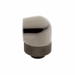 XSPC G1/4"""" 90 Degree Rotary Fitting V2  Black Chrome