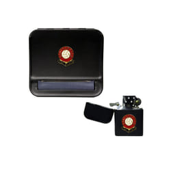 Southampton football club cigarette rolling machine and storproof petrol lighter