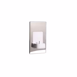ProofVision in Wall Electric Toothbrush Charger Polished Steel Finish. In-Wall Electric Toothbrush Charger, no more messy wires. Bathroom goals.